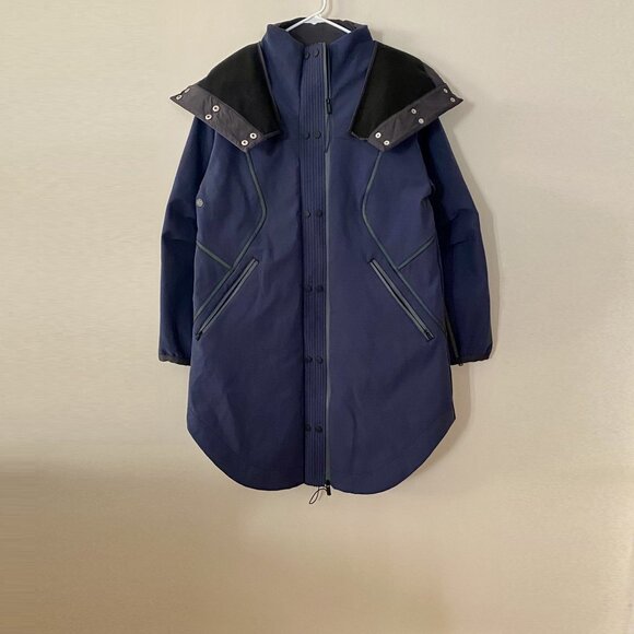 Free People Movement Moon Magic Reflective Rain Parka NWOT - Picture 8 of 14